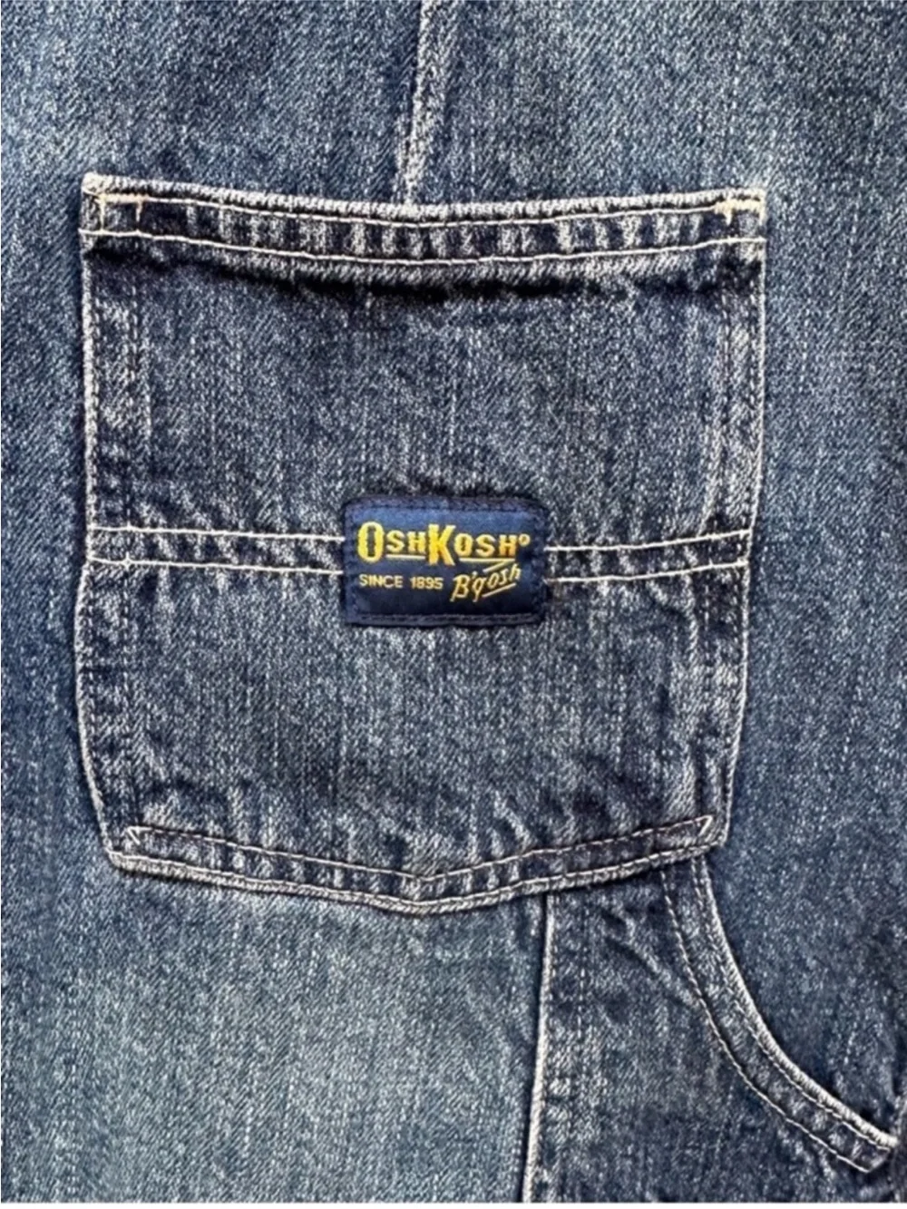 Oshkosh carpenter denim jean skirt Sz 16